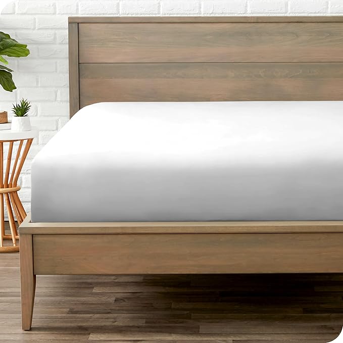 Bare Home Fitted Bottom Sheet Twin Size by BareHome
