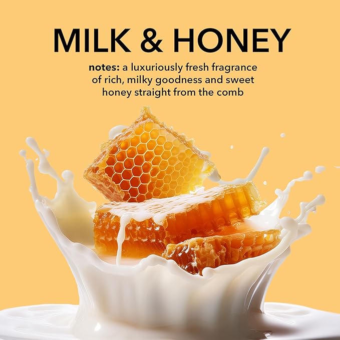 Dionis Bath & Shower Goat Milk Crème Milk & Honey 14.5oz - Image 5