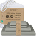 Threadmill Luxury 800 Thread Count Full Size 100% Cotton Sheets by ThreadmillHomeLinen