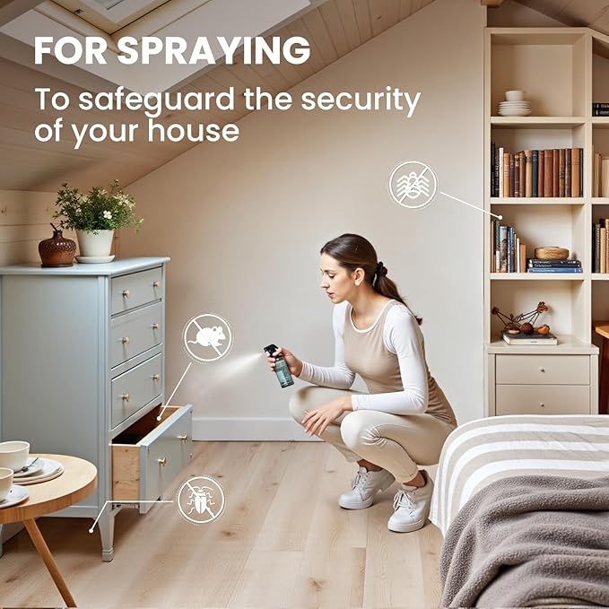 HIQILI Peppermint Essential Oil Add to Spray, Can Enjoy Air Freshening - Image 3