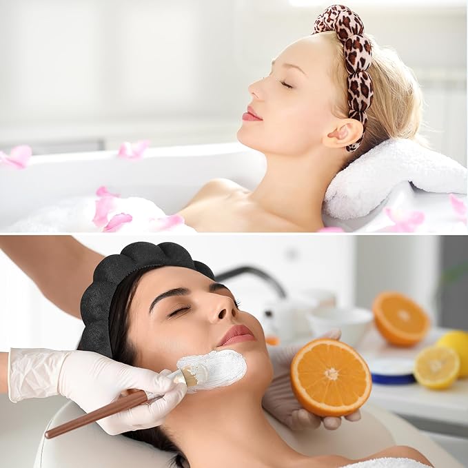 Ztomine Spa Headbands for Facial Skincare, Hair Mask, Skin Treatment - Image 5