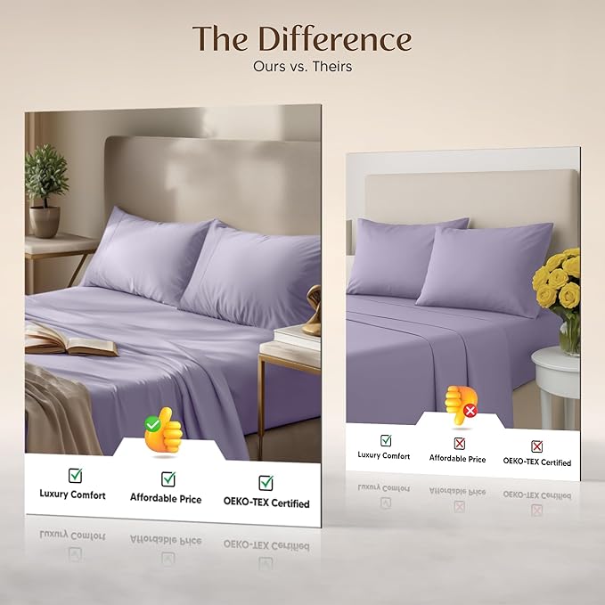 Utopia Bedding Twin XL Sheet Set – 3 Piece Bed Sheets - Image 6