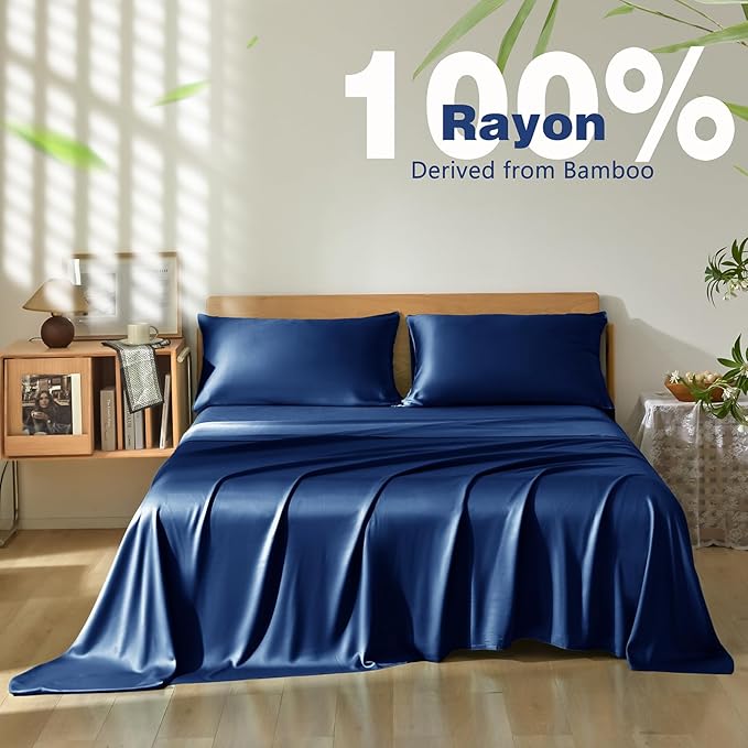 Homiest Cooling Pillow Cases Queen Size Set of 2, 100% Rayon Derived from - Image 3
