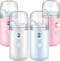 Mudder 4 Pcs Nano Facial Mister Handy Nano Mist Sprayer 30ml Visual Water Tank by Mudder
