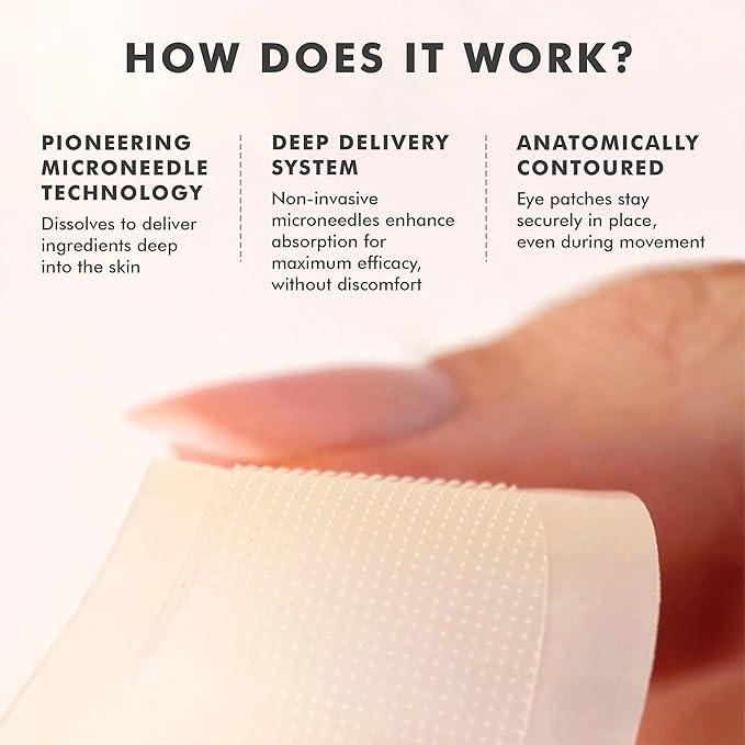 Skyn ICELAND Dissolving Microneedle Under Eye Patches - Image 4