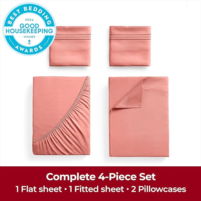Mellanni Extra Deep California King Sheets - Image 4