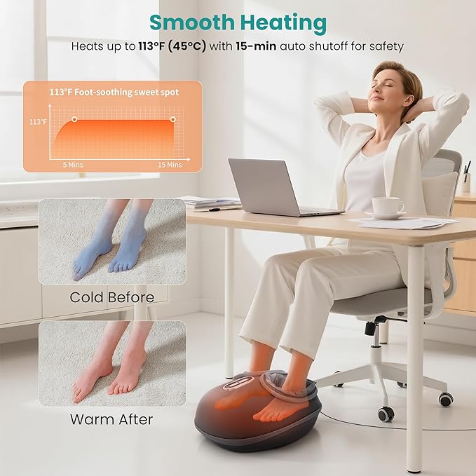 Nekteck Shiatsu Foot Massager - Image 4