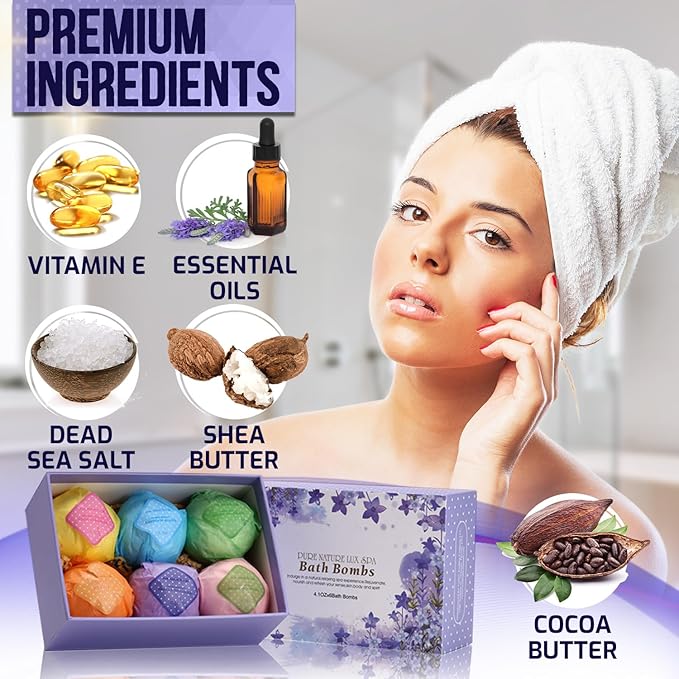 Bath Bombs Gift Set - Image 6