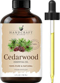 Handcraft Blends Cedarwood Essential Oil – Huge 4 Fl Oz – 100% Pure and Natural by HandcraftBlends