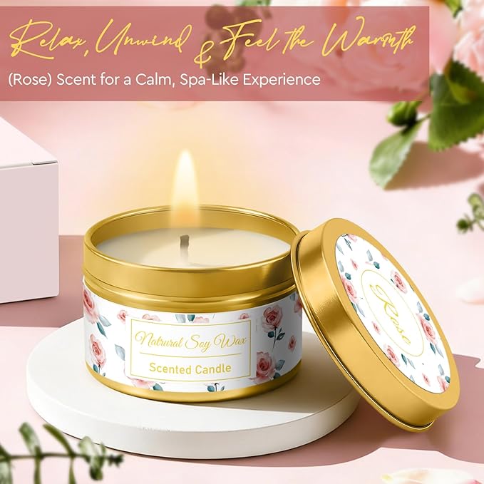 Birthday Gifts for Women, Gift Baskets for Women Self Care Spa Set, Get Well - Image 7