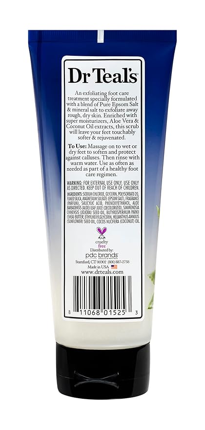 Dr. Teal's Gentle Exfoliant Foot Scrub - Image 2
