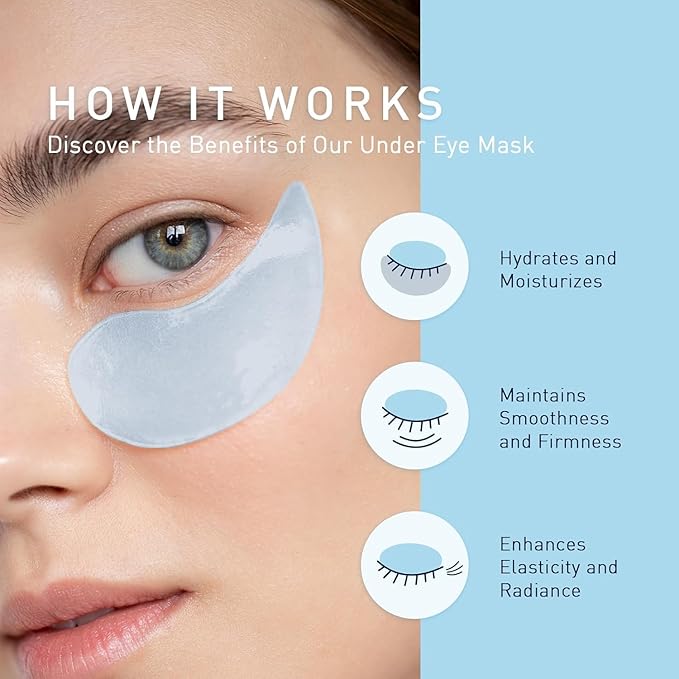 Under Eye Patches Kit: 120 Pcs Retinol & Golden Gel Eye Mask - Image 7