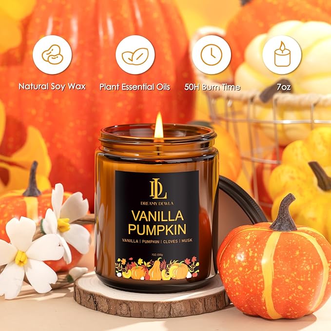 Scented Candles for Home, 4 Pack Soy Candle Set, Candle Gifts for Women Men - Image 3