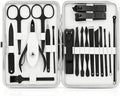 Manicure Set, Jubolion 19pcs Stainless Steel Professional Nail Clippers by Jubolion