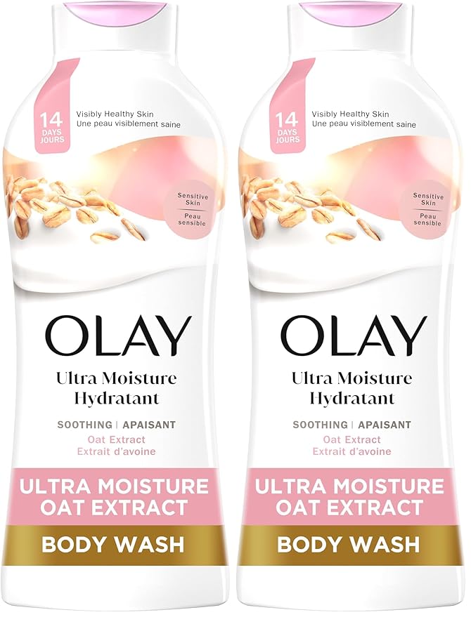 Olay Body Wash for Women, Ultra Moisture, For Sensitive Skin, Soothing Formula by Olay