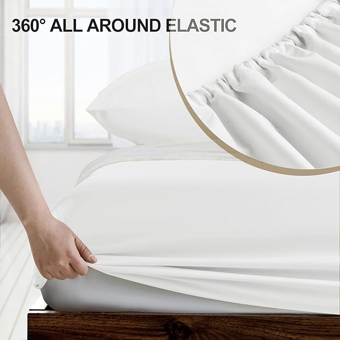FreshCulture Queen Fitted Sheet - Image 3