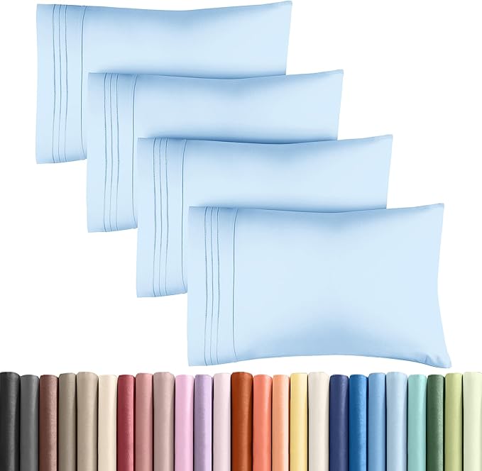 Queen Pillow Cases Set of 4 by CGKUnlimited