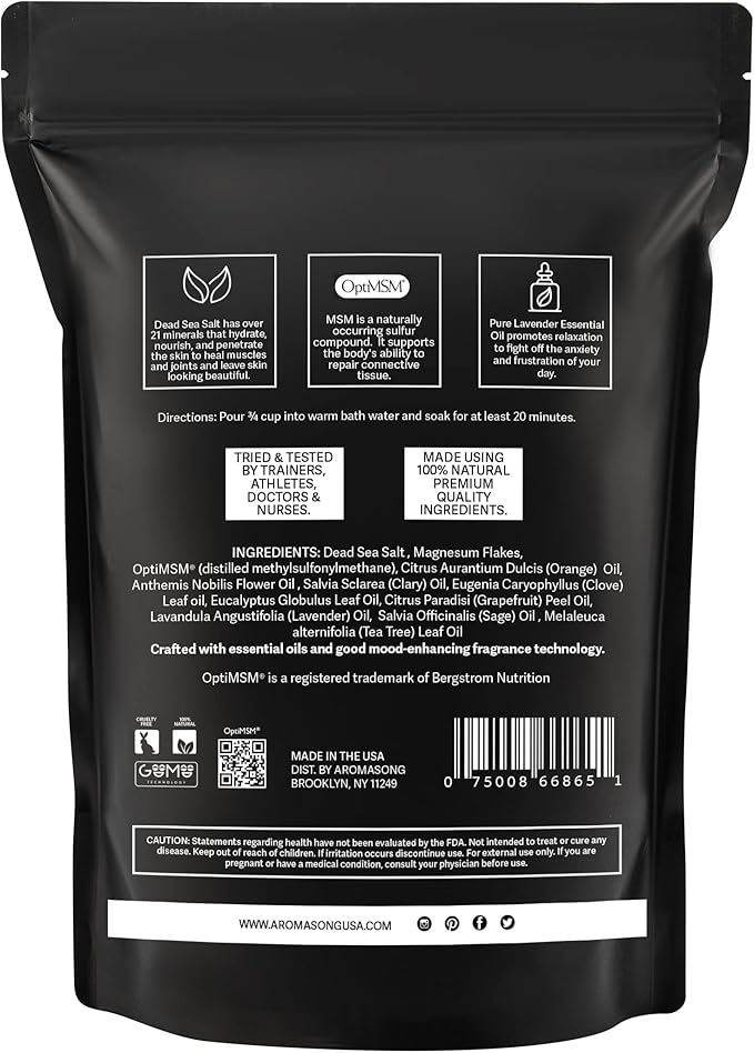Aromasong Muscle Recovery Bath Soak - Image 8