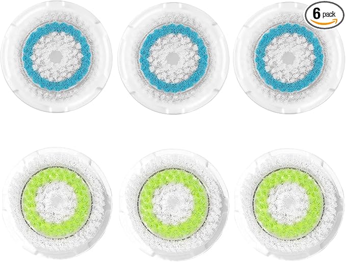 Facial Cleansing Brush Heads, Face Brush Head Replacements Compatible by Acosexy