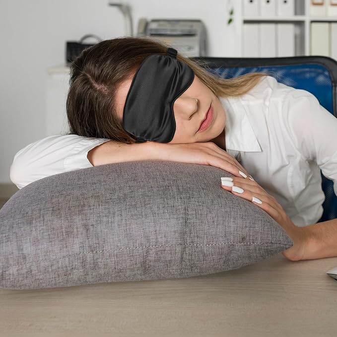 Silk Sleep Masks, 6 Pack Eye Masks - Image 4