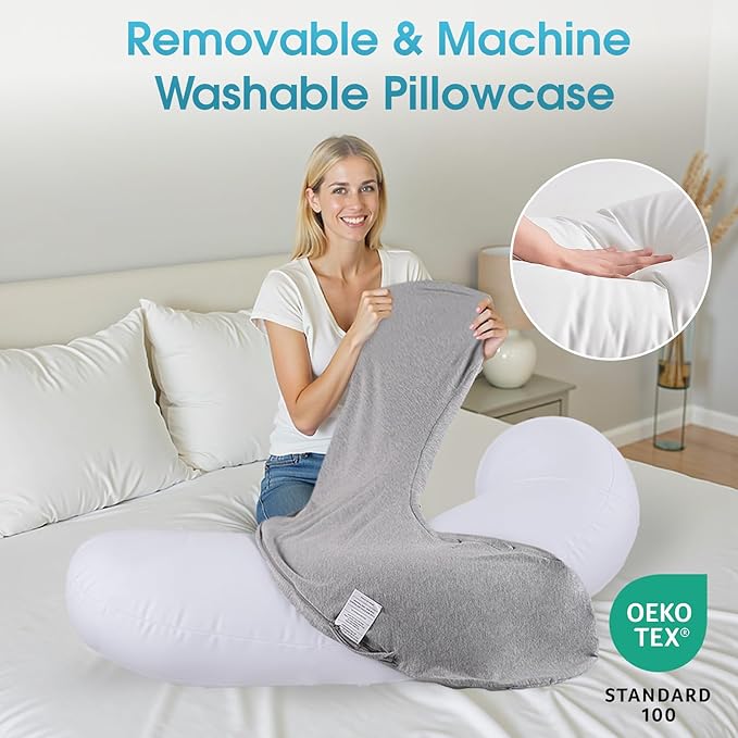 TranquilRelax C Shaped Body Pillow - Image 7