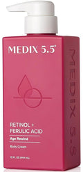 Medix 5.5 Retinol Body Lotion Firming Moisturizer | Crepey Skincare Treatment | by Medix55