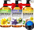 3 Pack Massage Oil for Massage Therapy, Sore Muscle Arnica Oil & Relaxing by ANKOOY