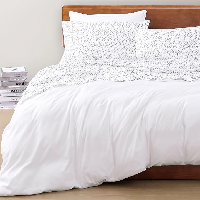 LANE LINEN 100% Organic Cotton Twin Bed Sheets, Mercerized Cotton Fully - Image 8
