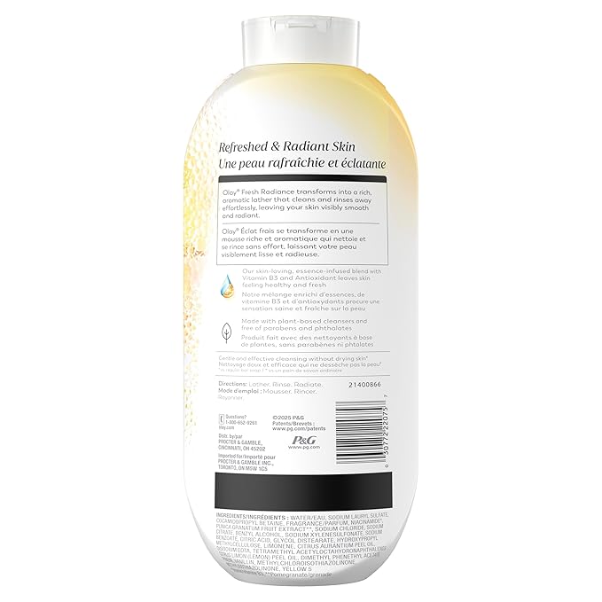 Olay Body Wash for Women, Fresh Radiance, 24/7 Skin-Loving Freshness, Visibly - Image 13