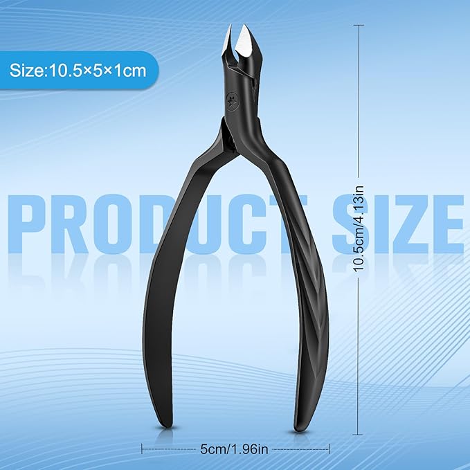 FERYES Professional 1/2 Jaw Cuticle Nippers - Image 7