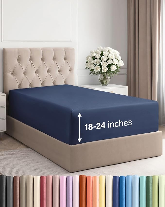 Extra Deep Twin Fitted Sheet by CGKUnlimited