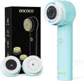 Facial Cleansing Brush with Dual Rotating, Electric Face Scrubber, 3 in 1 by DOCOCO