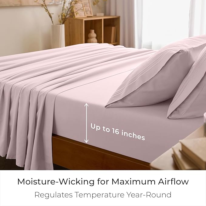 Mellanni California King Sheets Set - Image 4