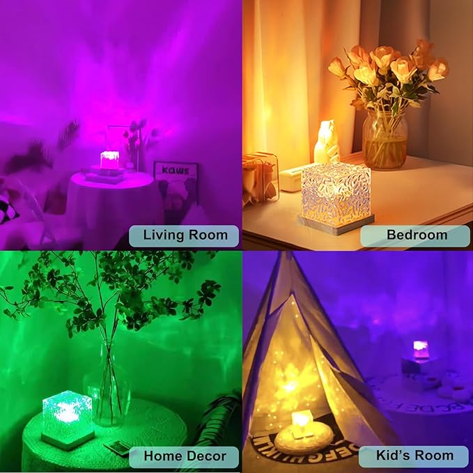 2Pack Aurora Ocean Wave Lights Projector, 16 Colors 4 Modes Northern Lights - Image 7