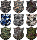 Venswell Neck Gaiter Face Mask Men Women, Seamless Bandana Rave Face Cover by Venswell