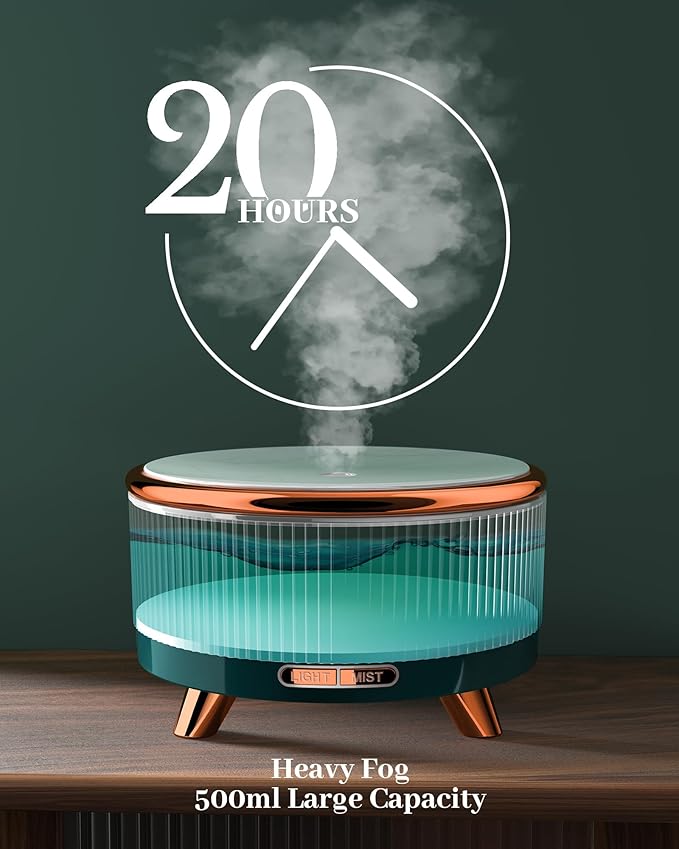 Essential Oil Diffuser for Home, Diffusers for Essential Oils Large Room - Image 3