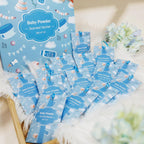 SCENTORINI Scented Sachets for Drawers and Closets, Baby Powder Scent 14 Pack, Long-Lasting Sachets Bags Wardrobe Freshener, for Drawers, Closets, Cars