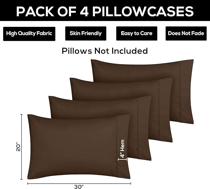 Utopia Bedding Standard Pillow Cases - Image 3