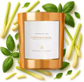 Benevolence LA Lemongrass & Basil Wood Wick Candles | Soy Christmas Scented by BenevolenceLA
