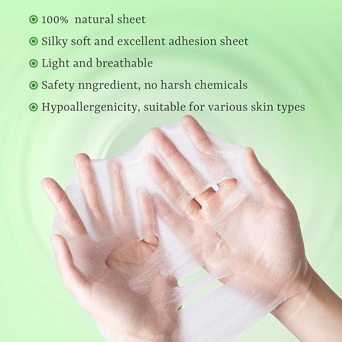 Anti Acne Face Mask Salicylic Acid Face Masks Skincare, Hydrating Face Masks - Image 4