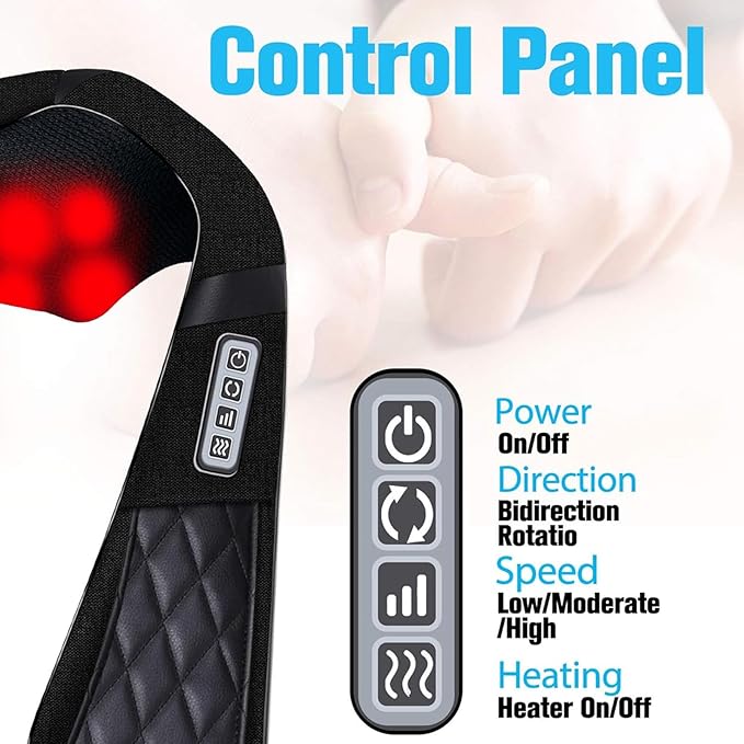 VIKTOR JURGEN Gifts for Women & Men, Shiatsu Neck and Shoulder Massager - Image 5