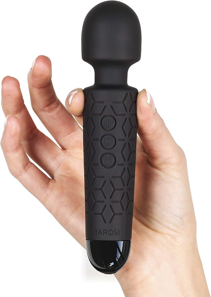 Yarosi Micro Personal Massage Wand Smallest Strongest Handheld Cordless Massager by Yarosi