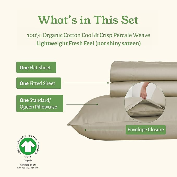 California Design Den Twin Size Sheets Set - Image 4