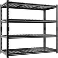 cynnda 4-Tier 60" W X 24" D X 60" H Garage Shelves 2500LBS Heavy Duty Shelving Adjustable Basement Storage Garage Shelf Metal Storage Rack Units Industrial Shelving