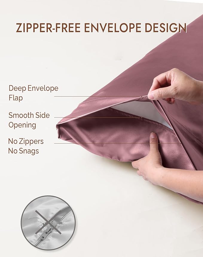SilkSilky 100% Mulberry Silk Pillowcase - Image 6