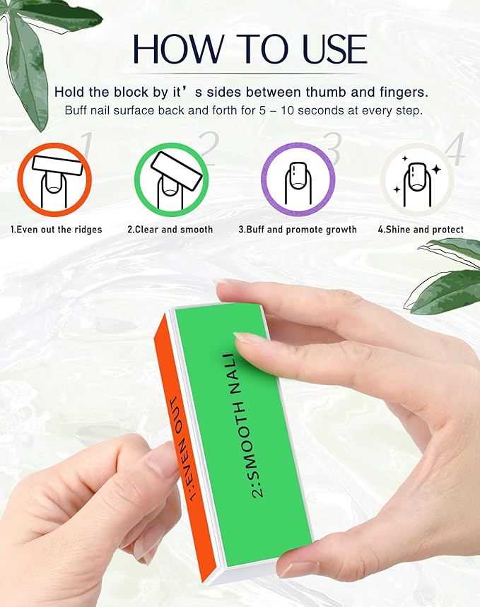 Maryton Professional Nail Buffer Block - Image 4
