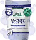 Good Natured Brand | Natural Enzyme Laundry Booster | Stain & Odor Remover | Hypoallergenic, Safe for Sensitive Skin | Eco-Friendly | Fragrance-Free | 47oz, 94 Loads