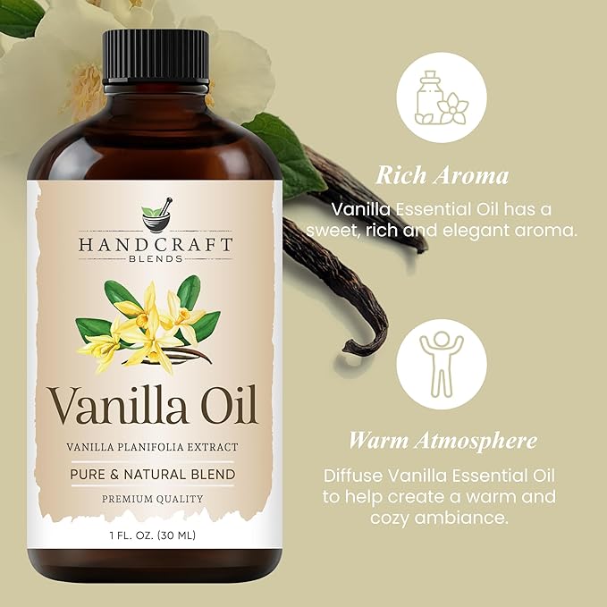 Handcraft Blends Vanilla Essential Oil – 1 Fl Oz – Pure and Natural Mix – - Image 4