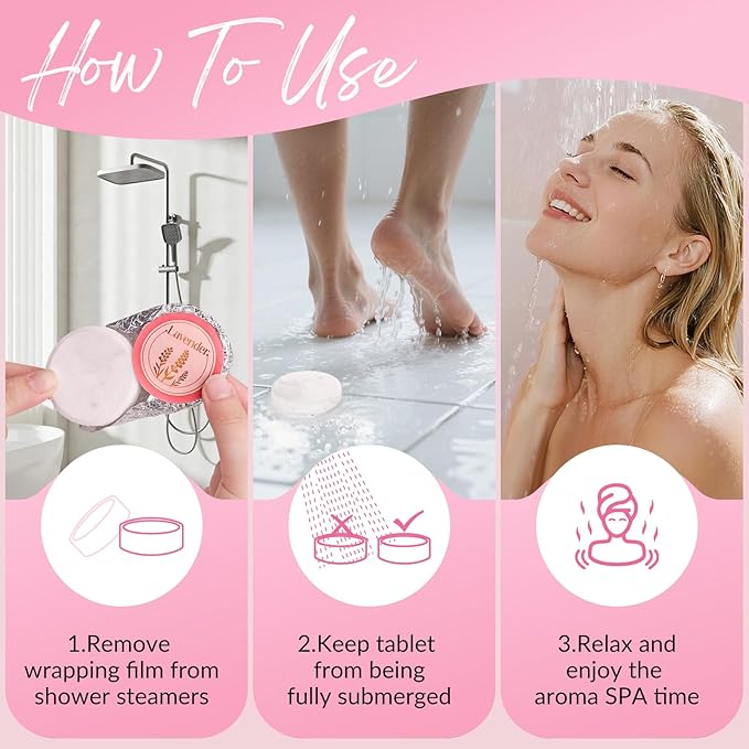 Mothers Day Gifts for Mom, Shower Steamers Aromatherapy, Birthday Gift for - Image 8