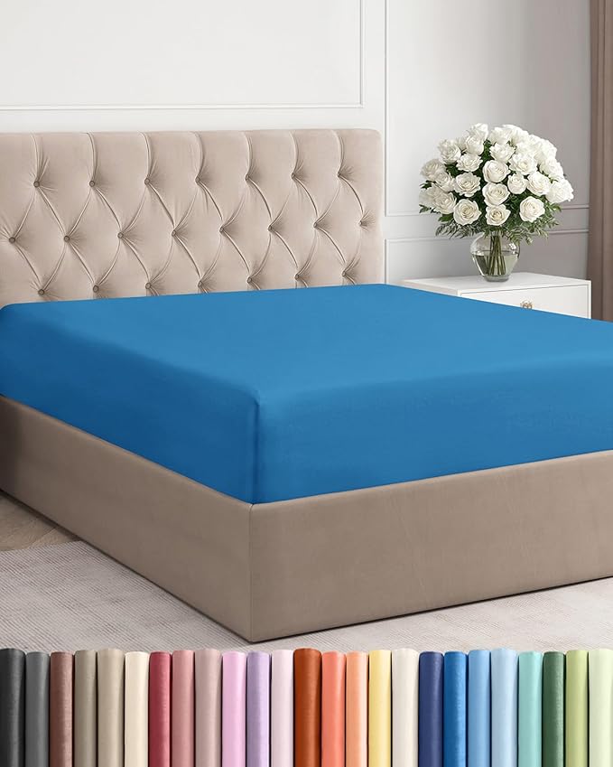 Queen Fitted Bed Sheet by CGKUnlimited